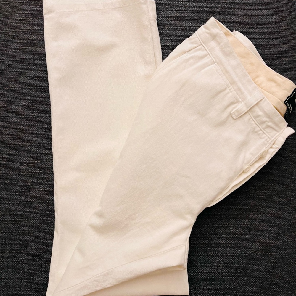 Cream Todd Snyder Selvedge Chinos